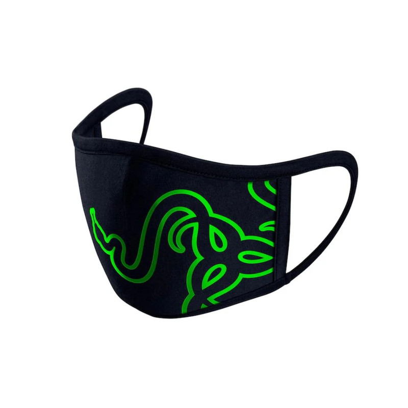 Razer Cloth Medium Mask - Green - قناع